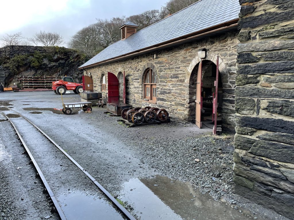 External view of the Blacksmith's Shop